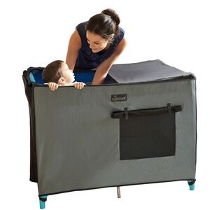 Sleep shade for pack n play